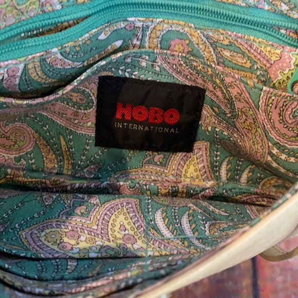 HOBO Clutch Wristlet bag with Chain strap Handle and Door Knocker Accent - Picture 7 of 13